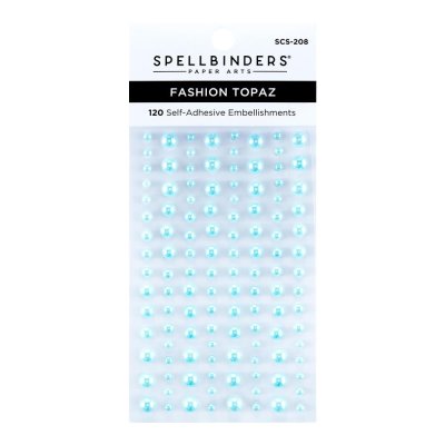 Spellbinders Fashion Essentials Pearl Dots - Topaz