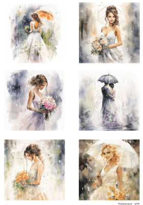 Klippark A4 Vacker Brud