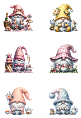 Klippark A4 Picknick-Gnome