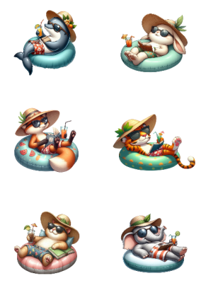 Klippark A4 Sommarchill