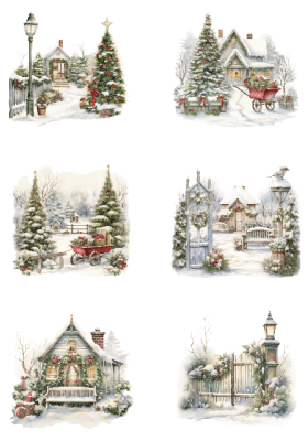 Klippark A4 Vacker Jul