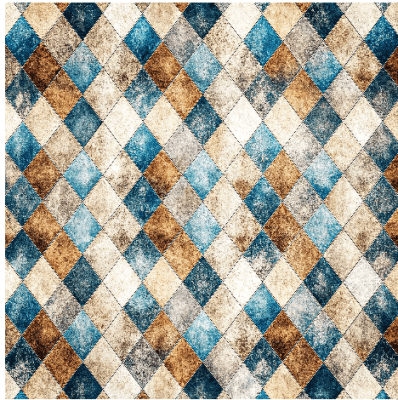 Papper 12x12 inch - Blå Distress 2