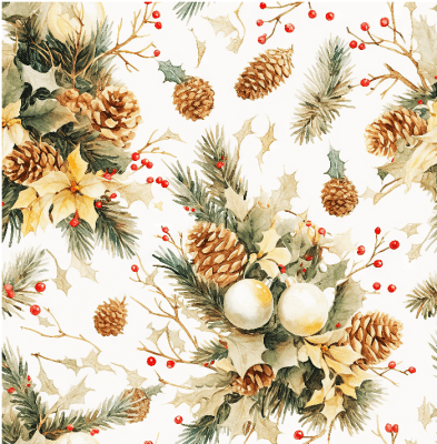 Papper 12x12 inch - Julkvist