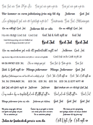 Rozzans Textark - Jultexter