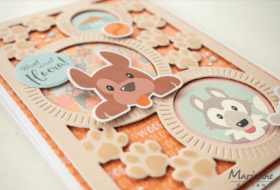 Marianne Design Die-Cuts - Elines Dogs