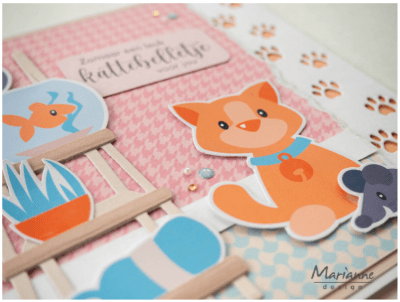 Marianne Design Die-Cuts - Elines Cats