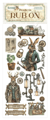 Stamperia Rub On - Alterego Gears and Tools