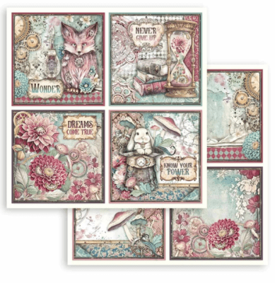 Stamperia 12x12 Inch Paper Pack - Master of Magic 