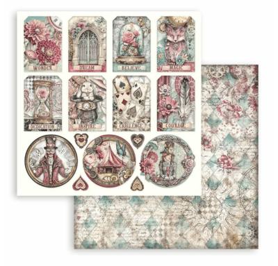 Stamperia 12x12 Inch Paper Pack - Master of Magic 