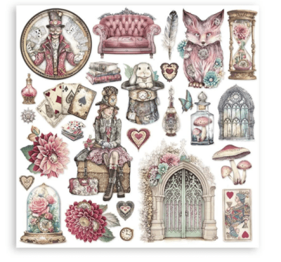 Stamperia 12x12 Inch Paper Pack - Master of Magic 
