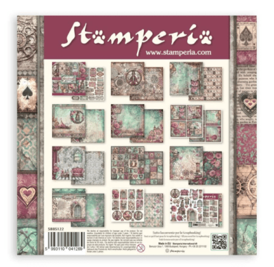 Stamperia 8x8 Paper Pack - Master of Magic