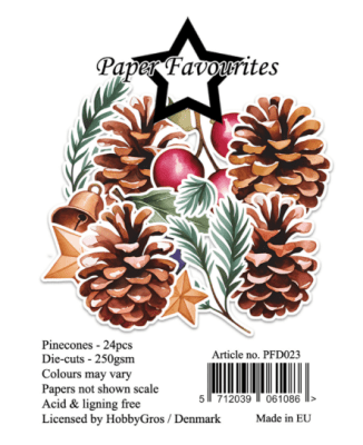 Paper Favourites Die-Cuts - Pinecones 