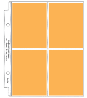 Doodlebug Design Mini Album Combo Protectors 