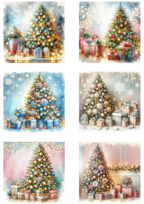 Klippark A4 - God Jul
