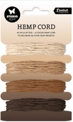Studio Light Hemp Cord - Shades of Brown