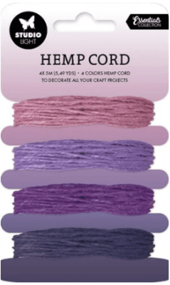 Studio Light Hemp Cord - Shades of Purple