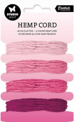 Studio Light Hemp Cord - Shades of Pink