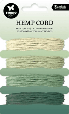 Studio Light Hemp Cord - Shades of Green