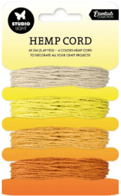 Studio Light Hemp Cord - Shades of Yellow