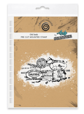 Andy Skinner Rubber Stamp - Old Seals