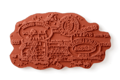 Andy Skinner Rubber Stamp - Old Seals