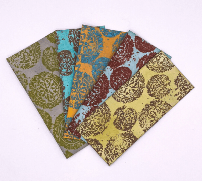 Andy Skinner Rubber Stamp - Distressed Mandala 