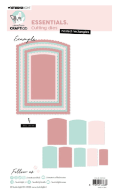 Studio Light Dies - Nested Rectangles 