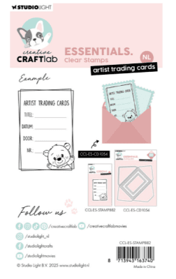 Studio Light Stamps - Artist Trading Cards