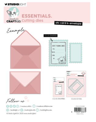 Studio Light Dies - ATC Card & Envelope 