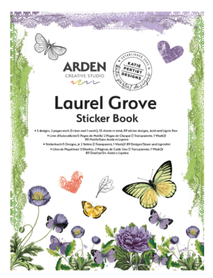 Arden Creative Studio Sticker Book - Laurel Grove