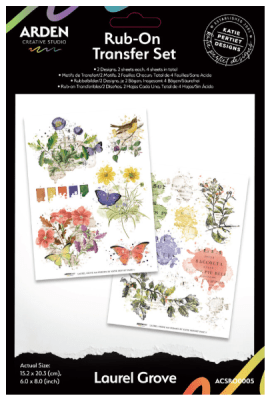 Arden Creative Studio Rub On - Laurel Grove 