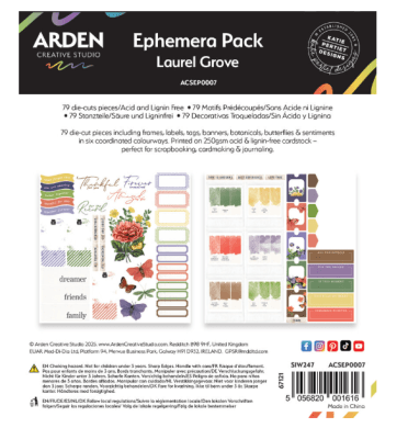 Arden Creative Studio Ephemera Die Cut - Laurel Grove