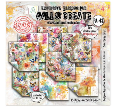 Aall and Create 6x6 Design Paper - Garden Daydreams Sunroom Drift