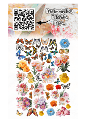 Aall and Create A6 Ephemera Die-Cuts - Meadow Bloom Sorbet Petals