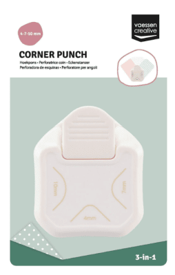 Vaessen Creative 3-in-1 Corner Punch
