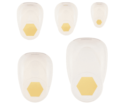 Vaessen Creative  Craft Punch Set Hexagons 5pcs