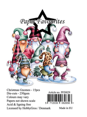 Paper Favourites Die-Cuts - Christmas Gnomes