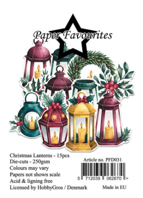 Paper Favourites Die-Cuts - Christmas Lanterns