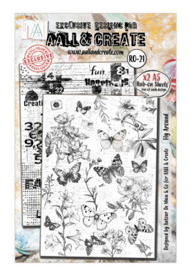 Aall And Create A5 Rub-Ons - Fly Around (