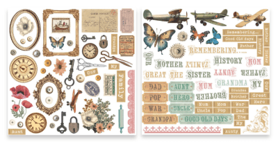 Arden Creative Studios Ephemera Pack - Remembering... 