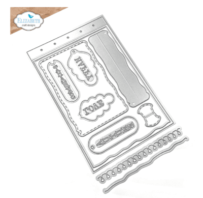 Elizabeth Craft Designs Dies - Golden Season Build a Journal 