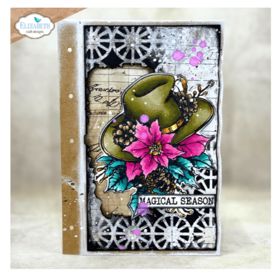 Elizabeth Craft Designs Dies - Golden Season Dies Build a Journal XL