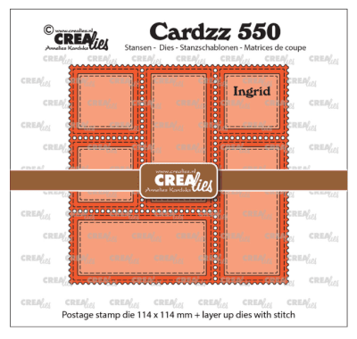 Crealies Dies - Postage Stamp Frame Ingrid