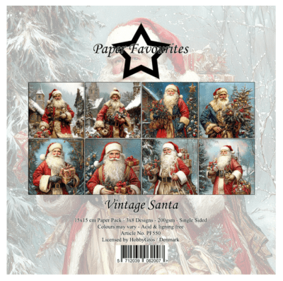 Paper Favourites 6x6 Paper Pad - Vintage Santa