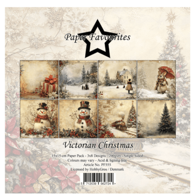 Paper Favourites 6x6 Paper Pad - Victorian Christmas
