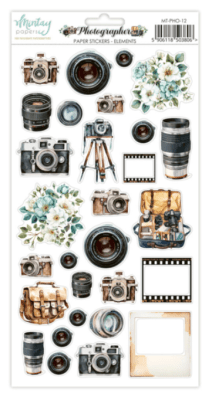Mintay Paper Stickers - Photographer