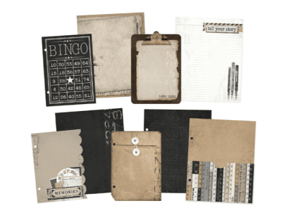 Simple Vintage Essentials SN@P! Binder 