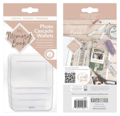 Tonic Studios My Memory Book Photo Cascade Wallets