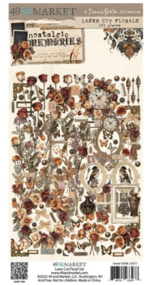 49 And Market Laser Cut Outs - Nostalgic Memories Floral