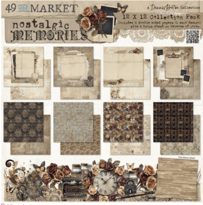 49 And Market 12x12 Collection Pack - Nostalgic Memories